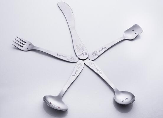 湯匙花紋LOGO激光打標圖 湯匙花紋LOGO激光打標圖