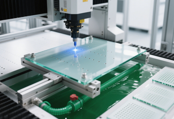 玻璃薄板激光微孔加工 (5)